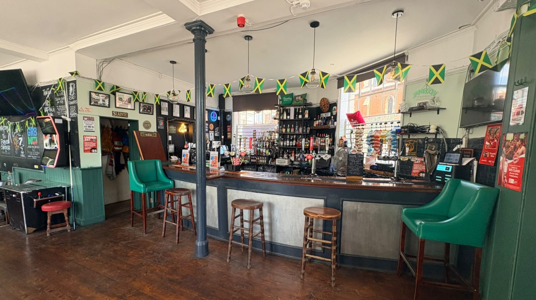 Bar interior at The Prince George