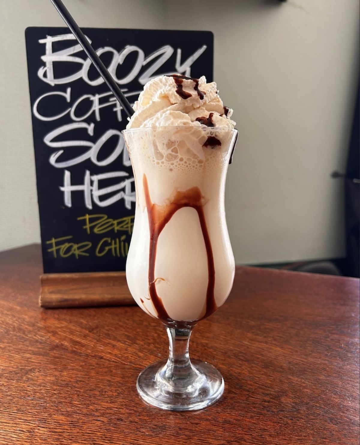 Boozy coffee soda at The Prince George