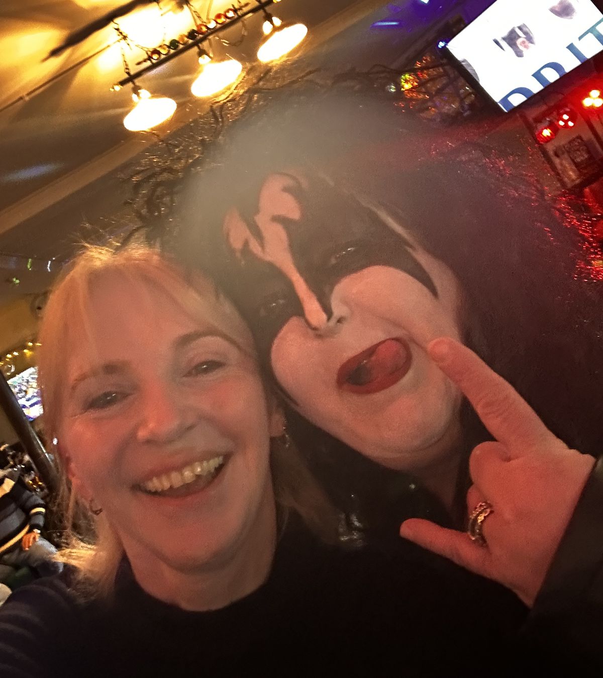 Halloween party selfie at The Prince George
