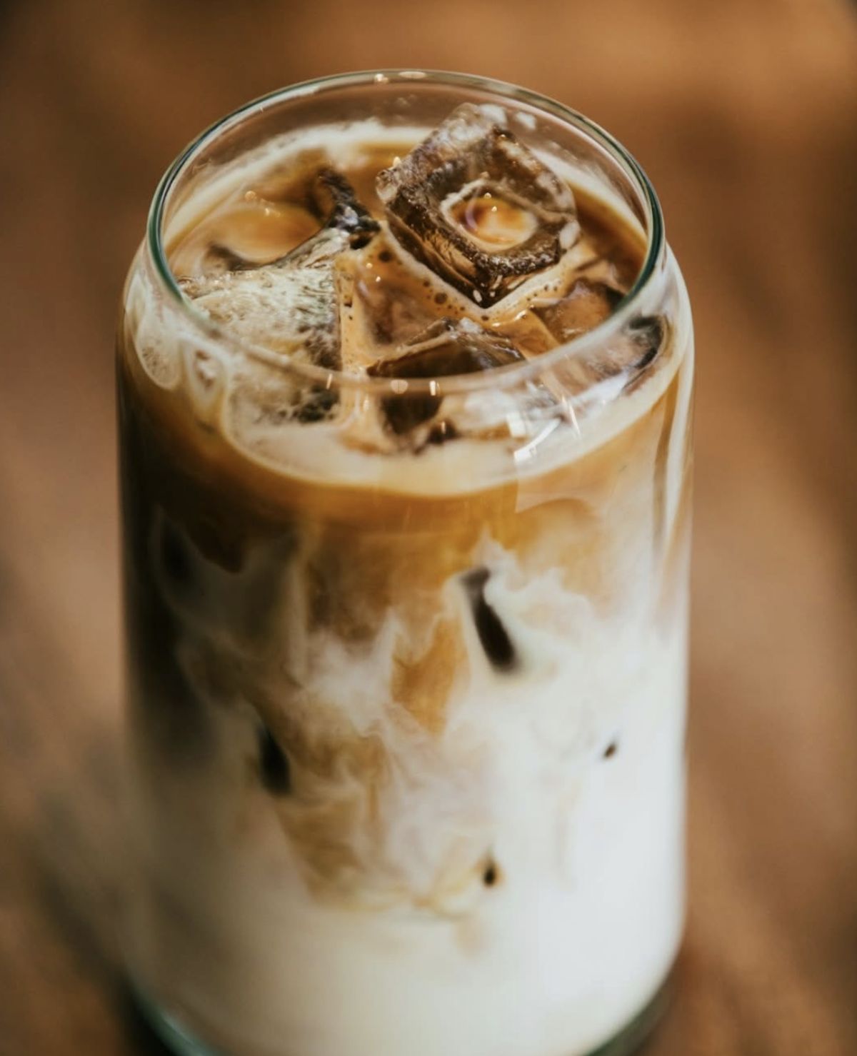 Iced coffee at The Prince George